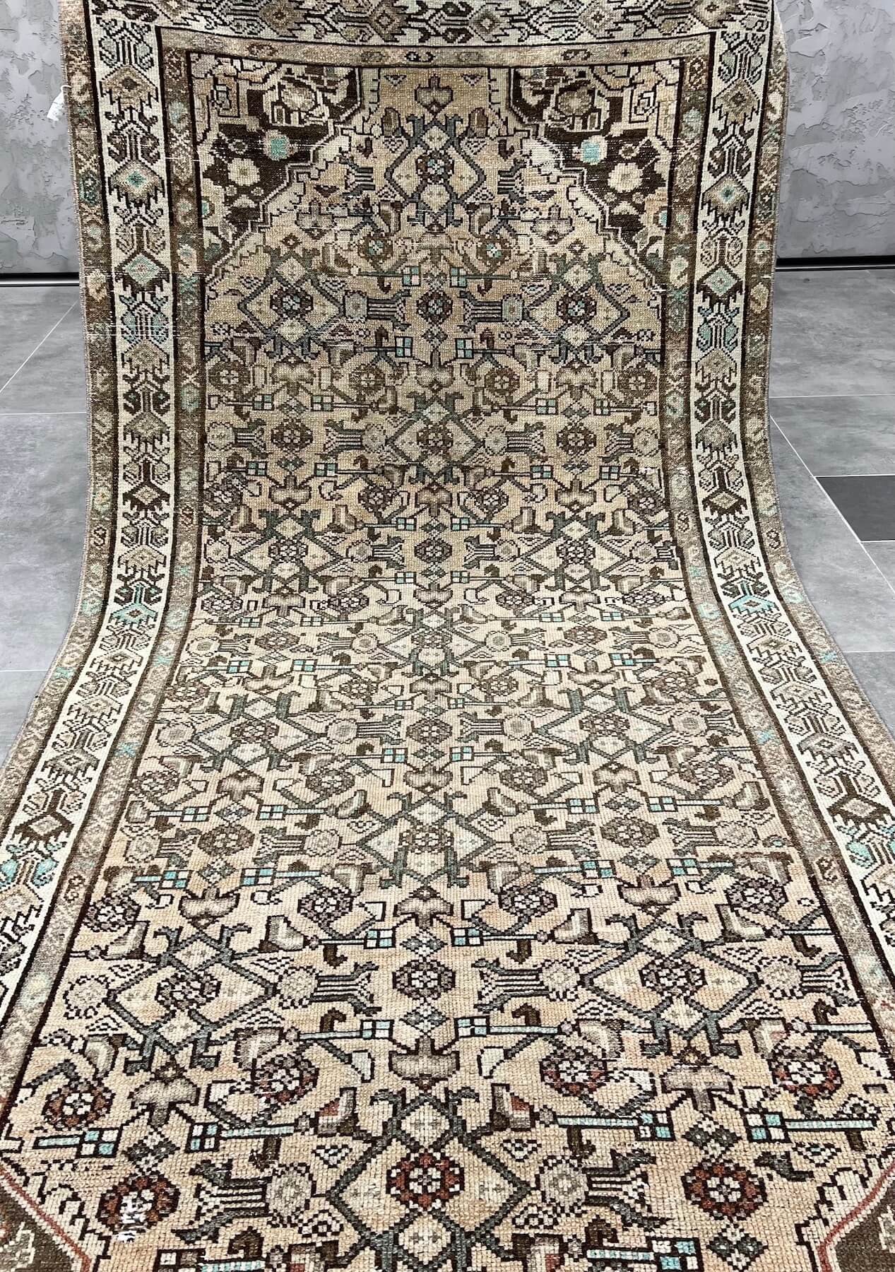 Elizabeth - Vintage Persian Rug Runner - kudenrugs