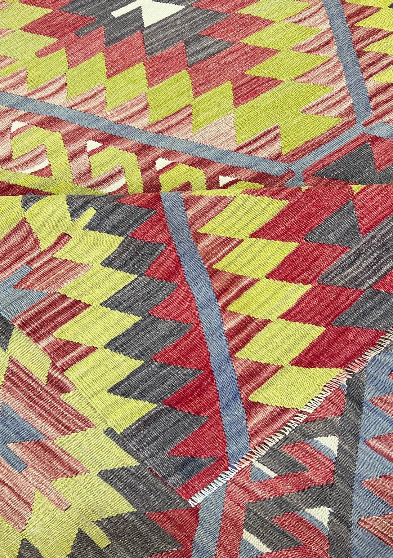Esperanza - Multi Turkish Kilim Rug - kudenrugs
