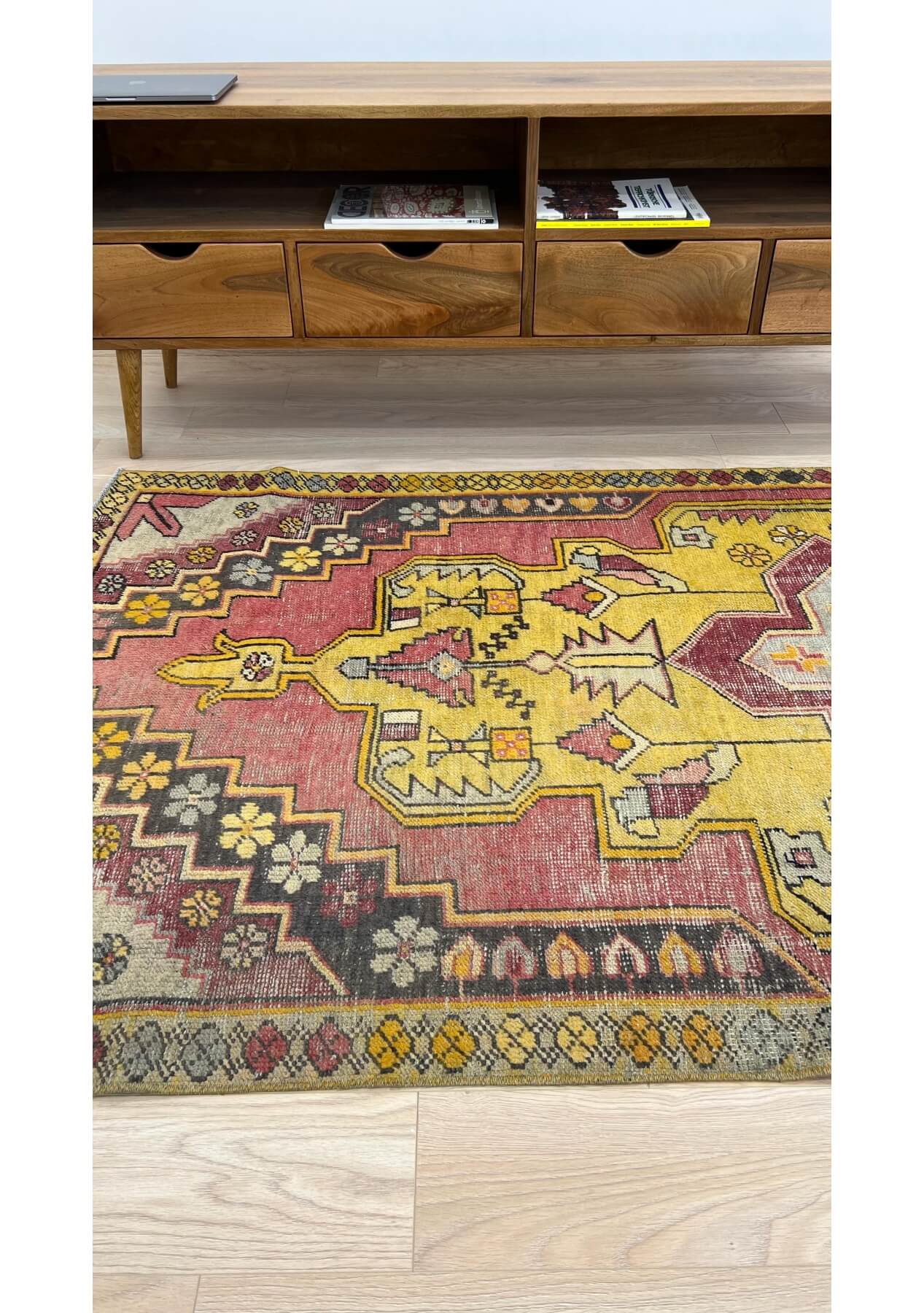 Hatice - Vintage Anatolian Rug Runner - kudenrugs