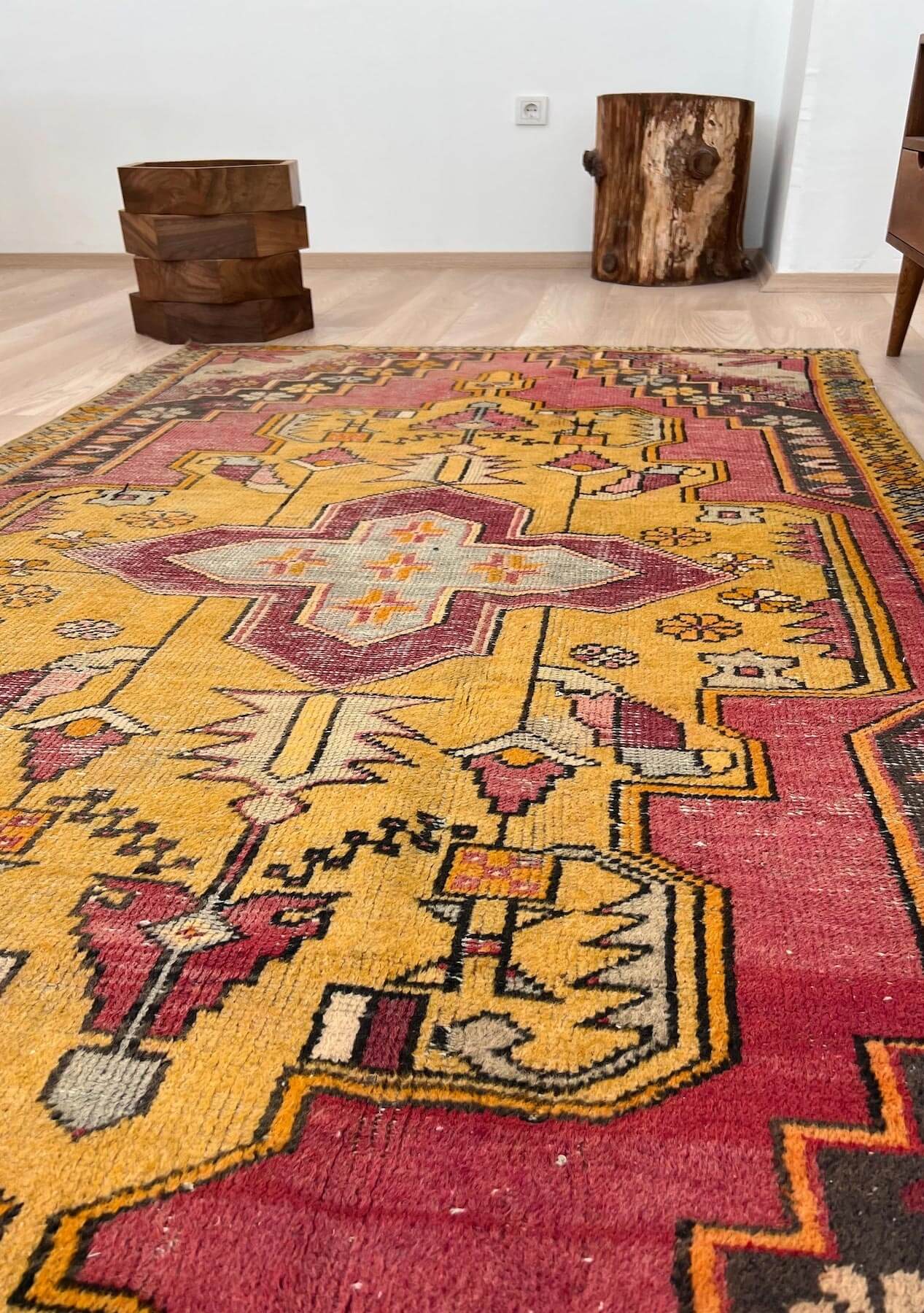 Hatice - Vintage Anatolian Rug Runner - kudenrugs