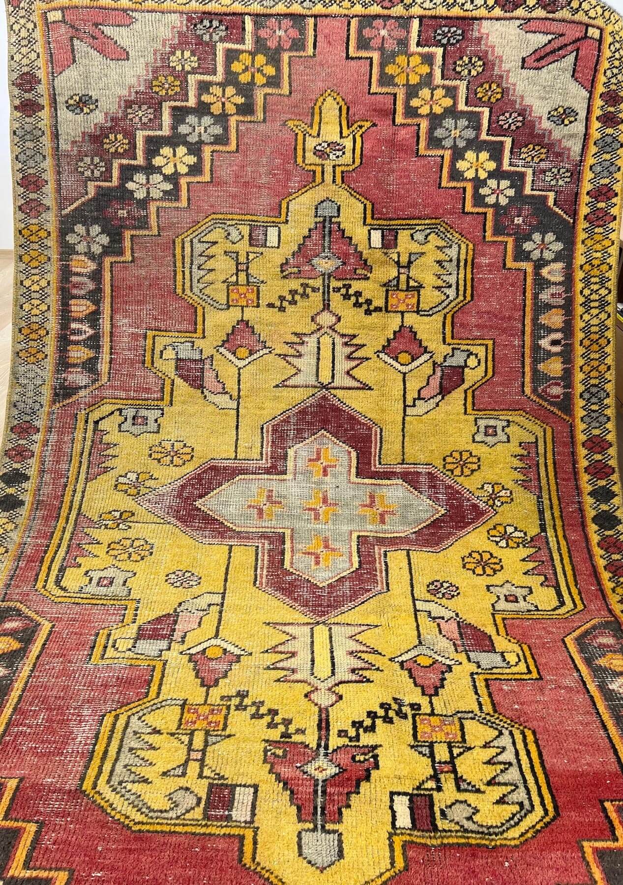 Hatice - Vintage Anatolian Rug Runner - kudenrugs