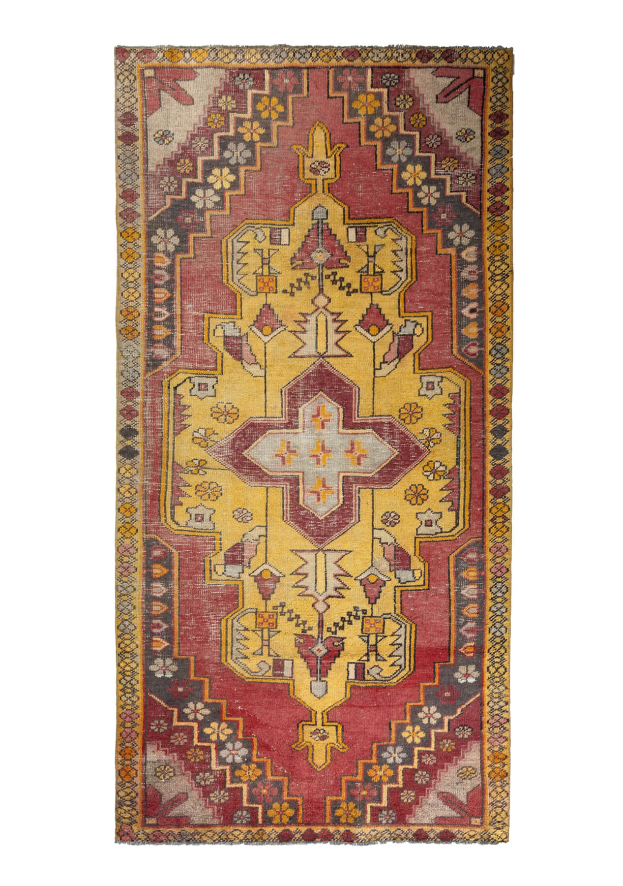Hatice - Vintage Anatolian Rug Runner - kudenrugs