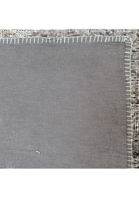 Heidi - Vintage Gray Patchwork Rug - kudenrugs