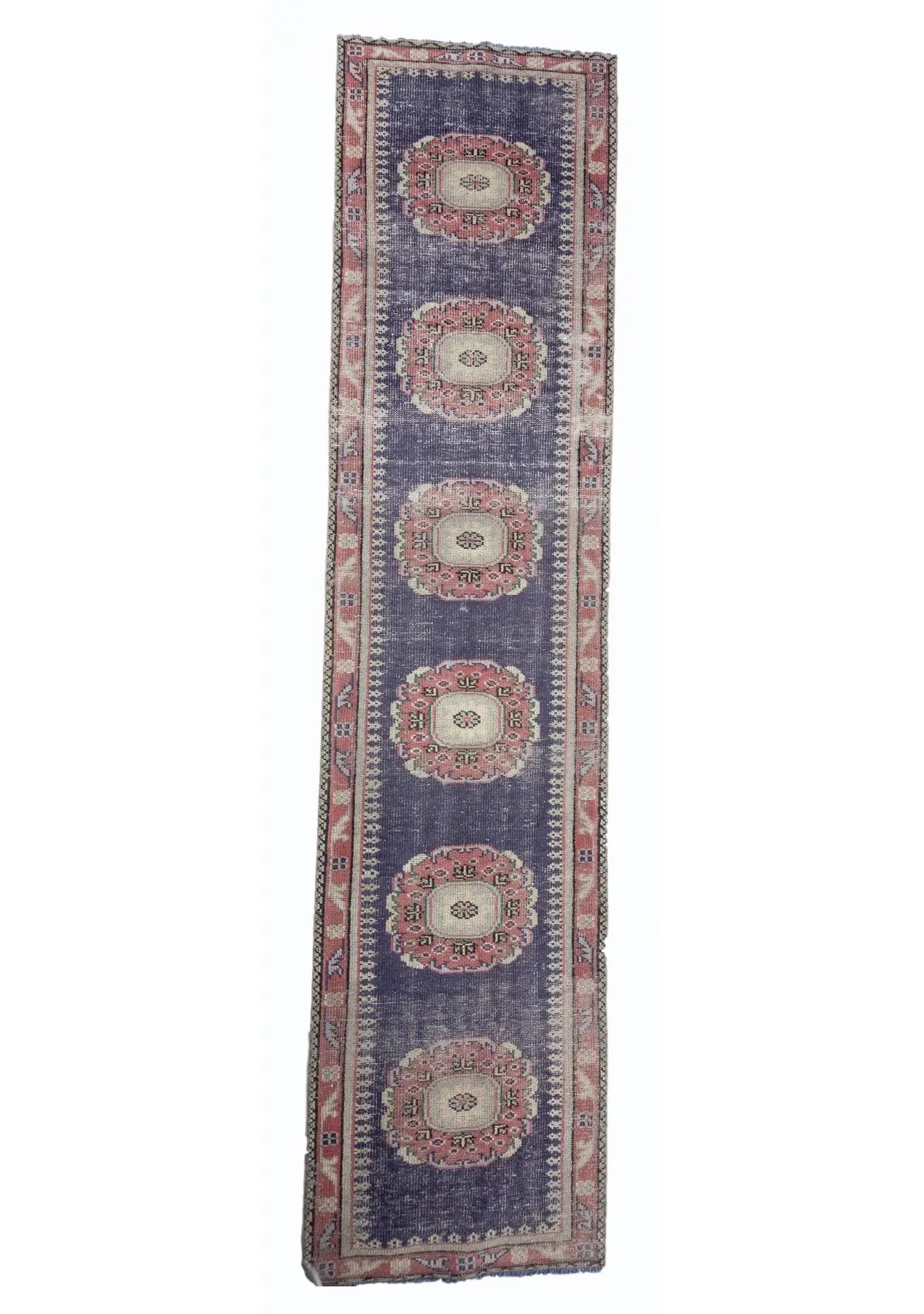 Idina - Vintage Anatolian Rug Runner - kudenrugs