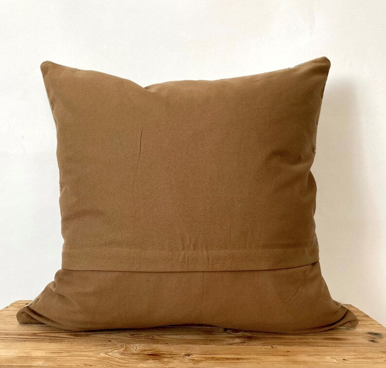 Indre - Multi Color Kilim Pillow Cover - kudenrugs