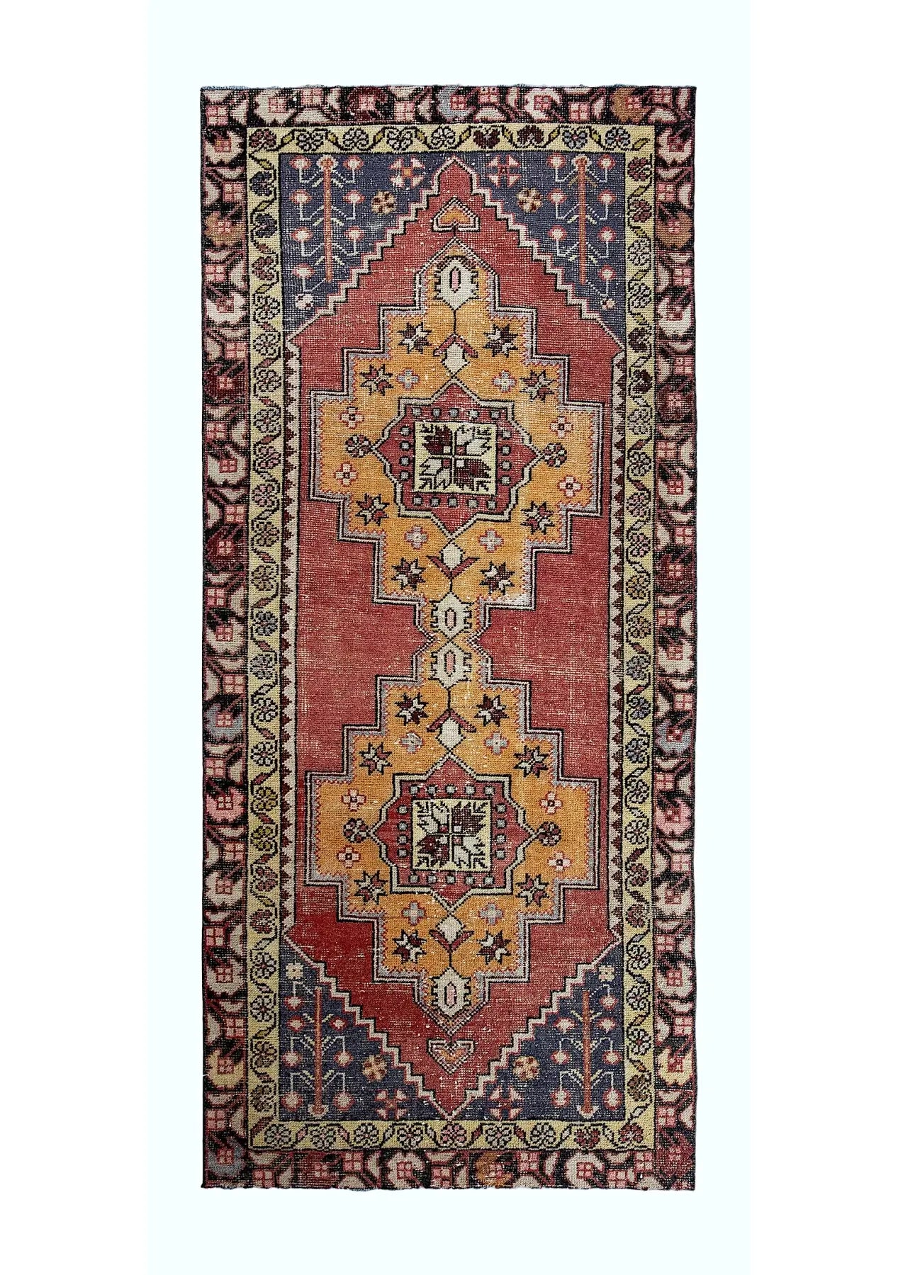 Jaea - Vintage Anatolian Rug Runner - kudenrugs