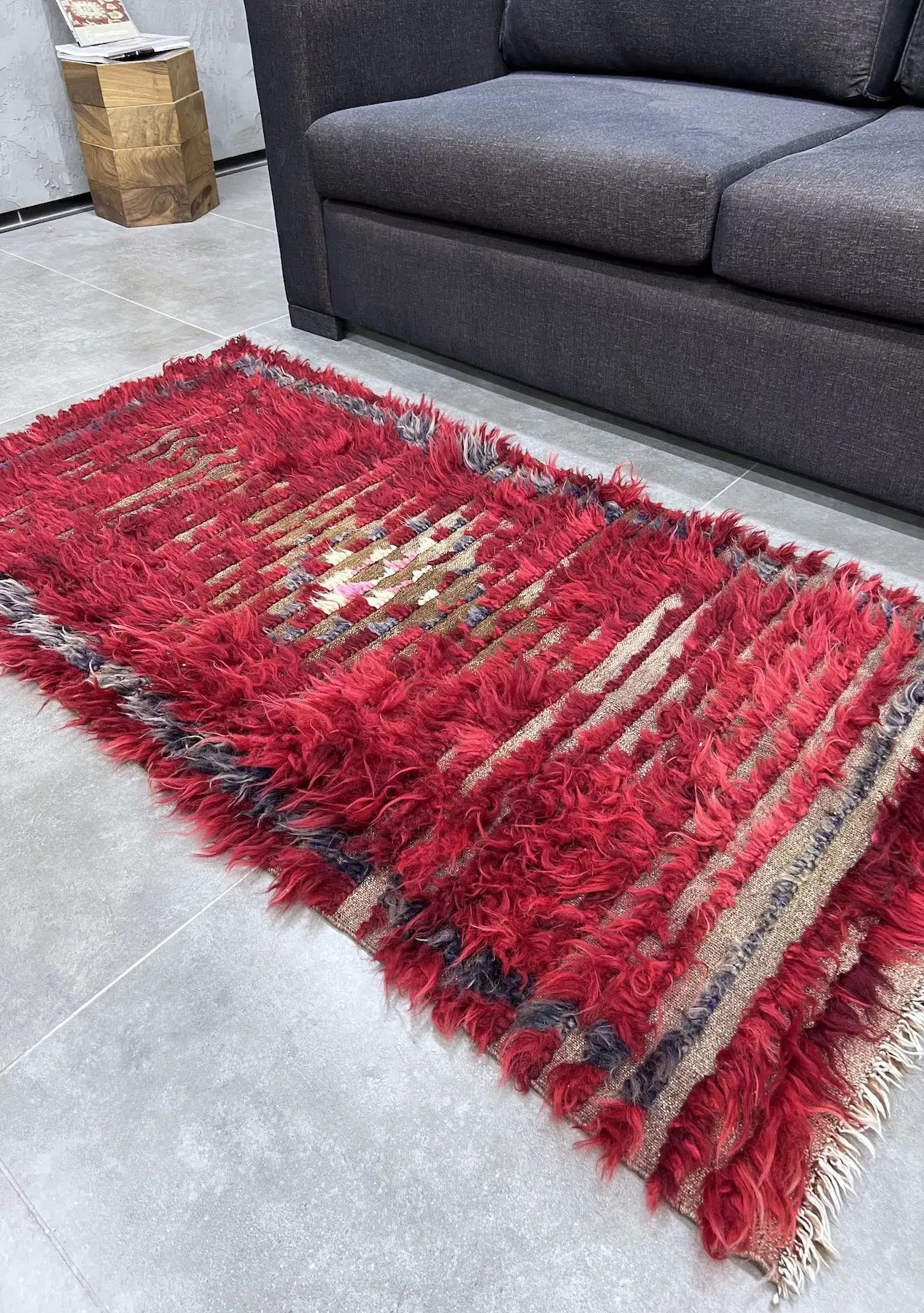 Janessa - Vintage Anatolian Rug - kudenrugs