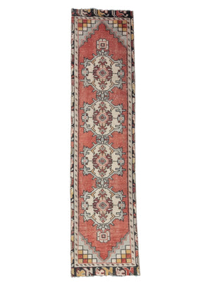 Janice - Vintage Anatolian Rug Runner - kudenrugs