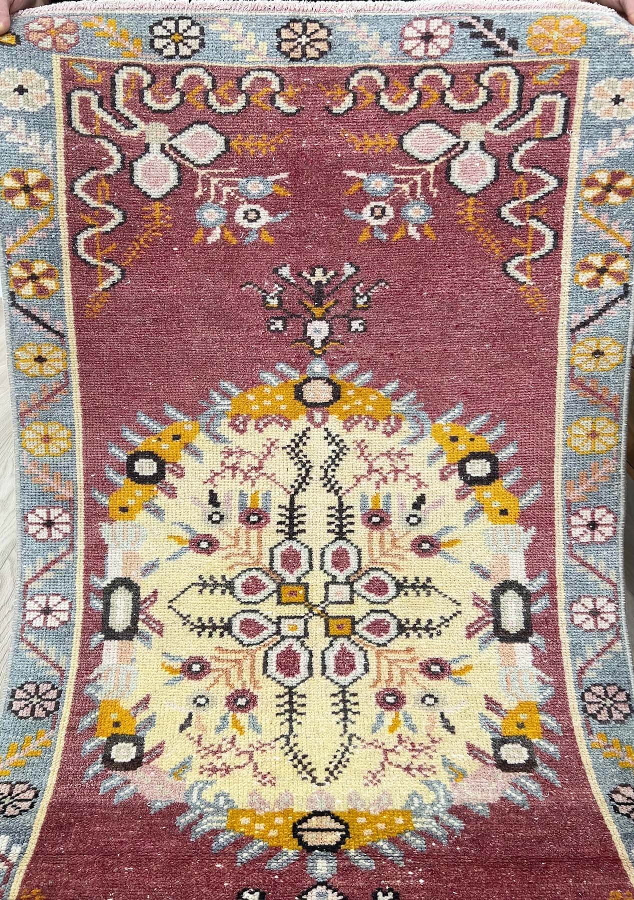 Jessie - Vintage Anatolian Rug Runner - kudenrugs