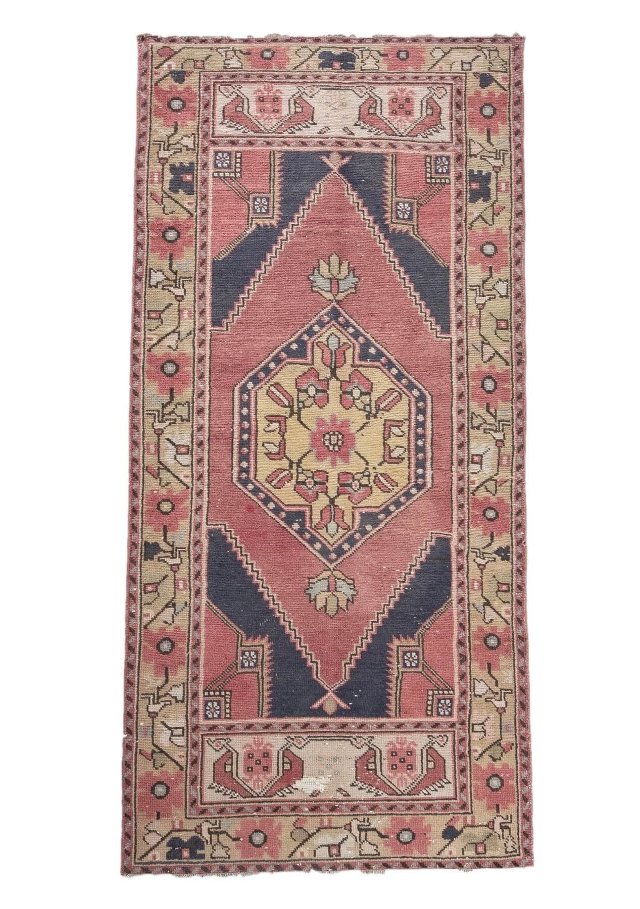 Kaira - Vintage Anatolian Rug Runner - kudenrugs