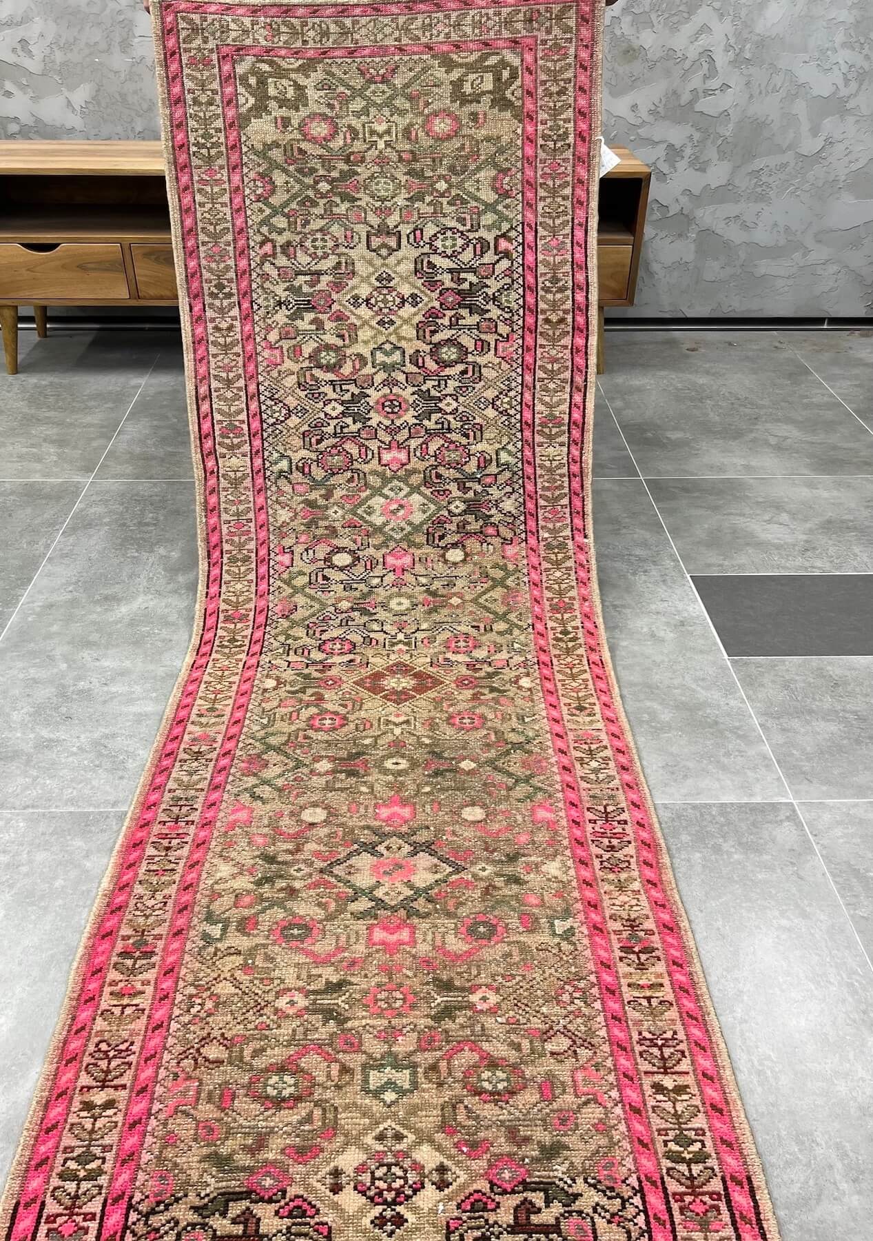 Kathleen - Vintage Persian Rug Runner - kudenrugs