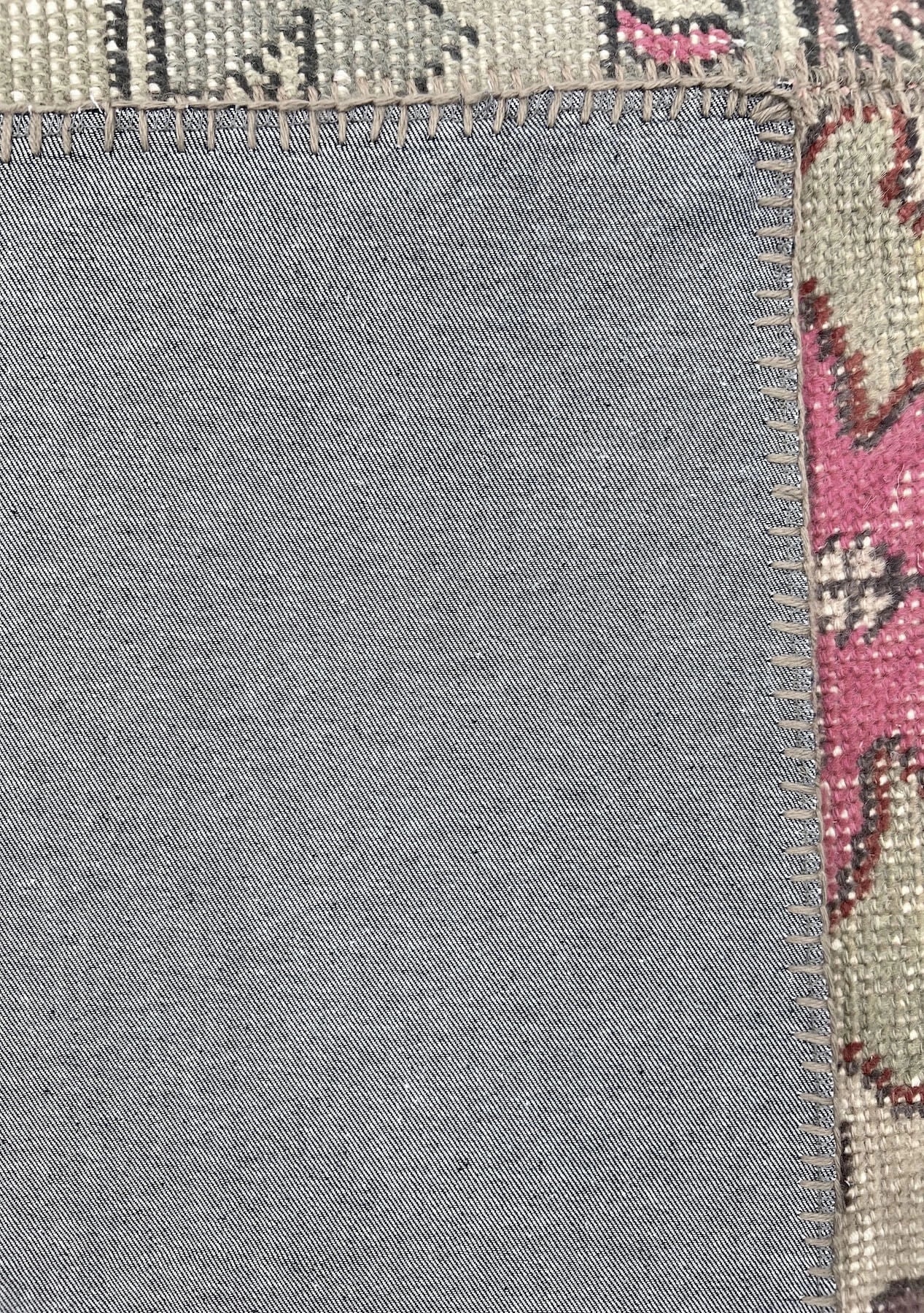 Gretchin - Vintage Turkish Patchwork Rug - kudenrugs