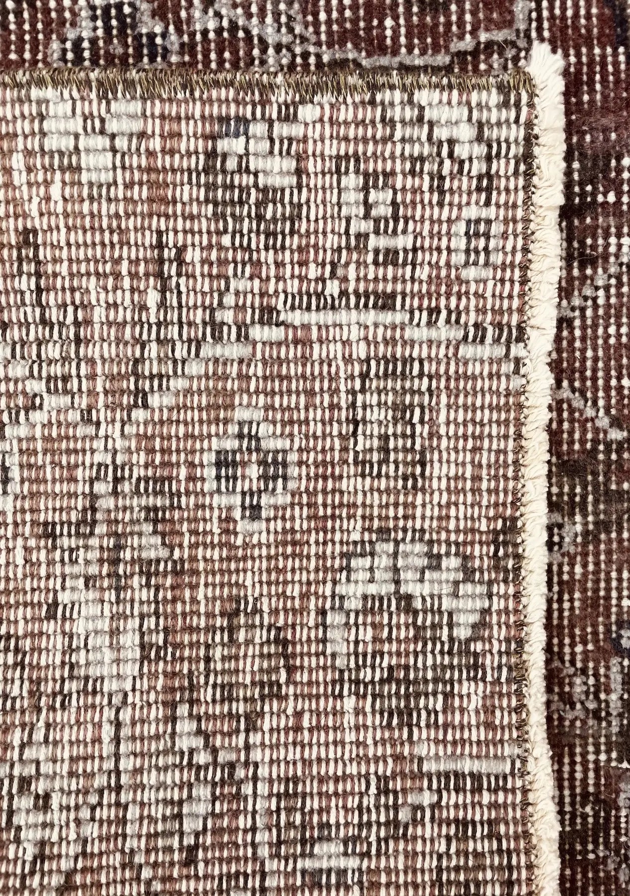 Kennedy - Vintage Red Overdyed Rug - kudenrugs