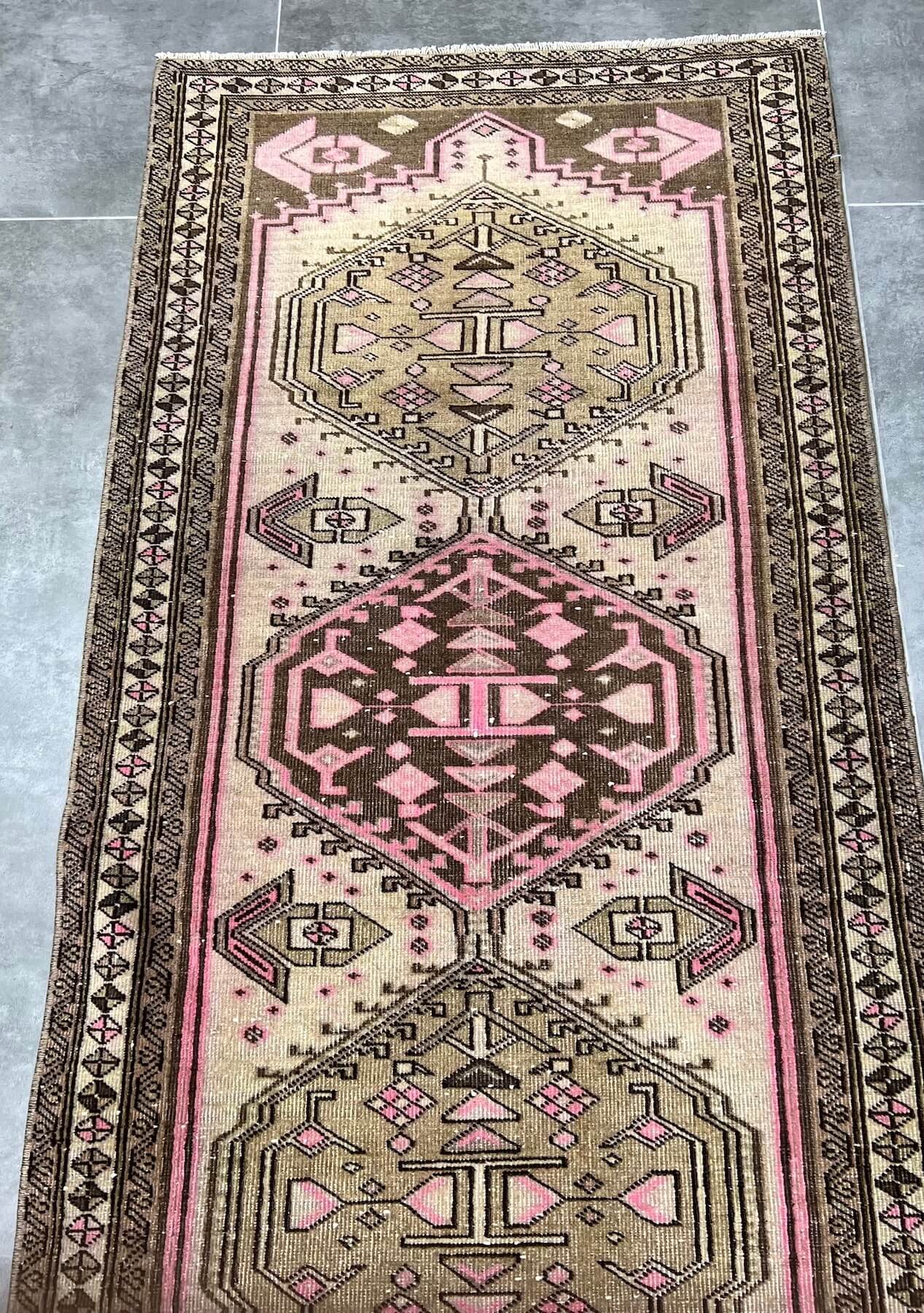 Kiley - Vintage Persian Rug Runner - kudenrugs