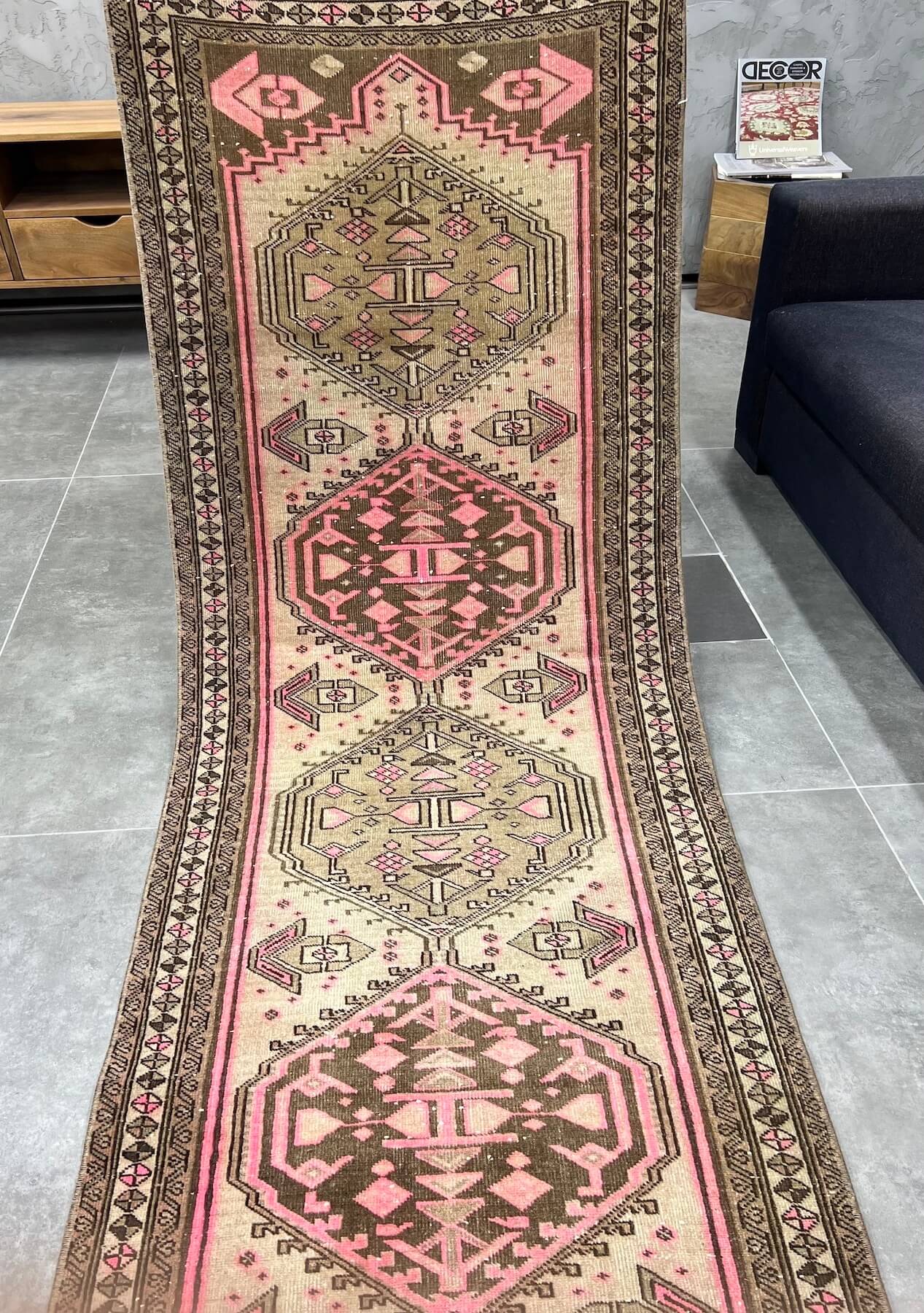 Kiley - Vintage Persian Rug Runner - kudenrugs