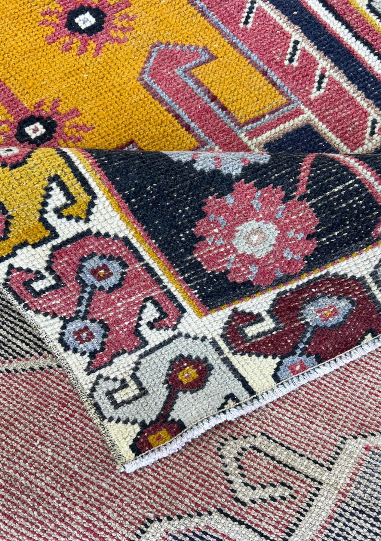 Lily - Vintage Anatolian Rug Runner - kudenrugs