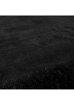 Luann - Vintage Black Overdyed Rug - kudenrugs