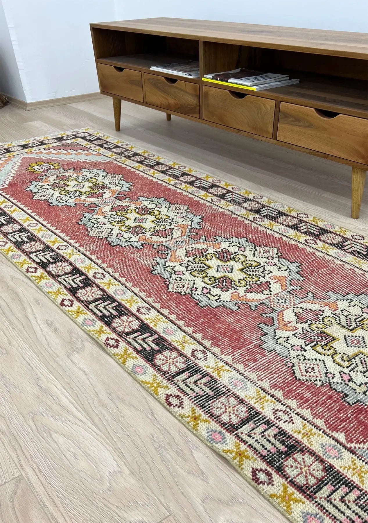 Mckenna - Vintage Anatolian Rug Runner - kudenrugs