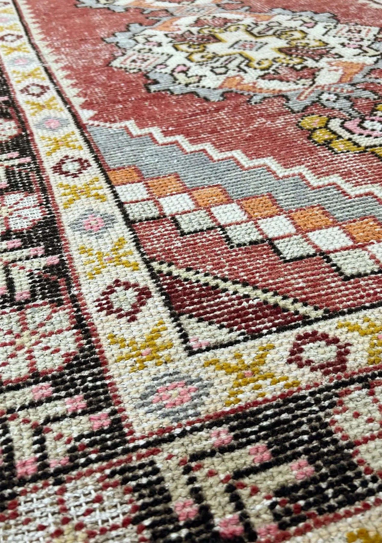 Mckenna - Vintage Anatolian Rug Runner - kudenrugs