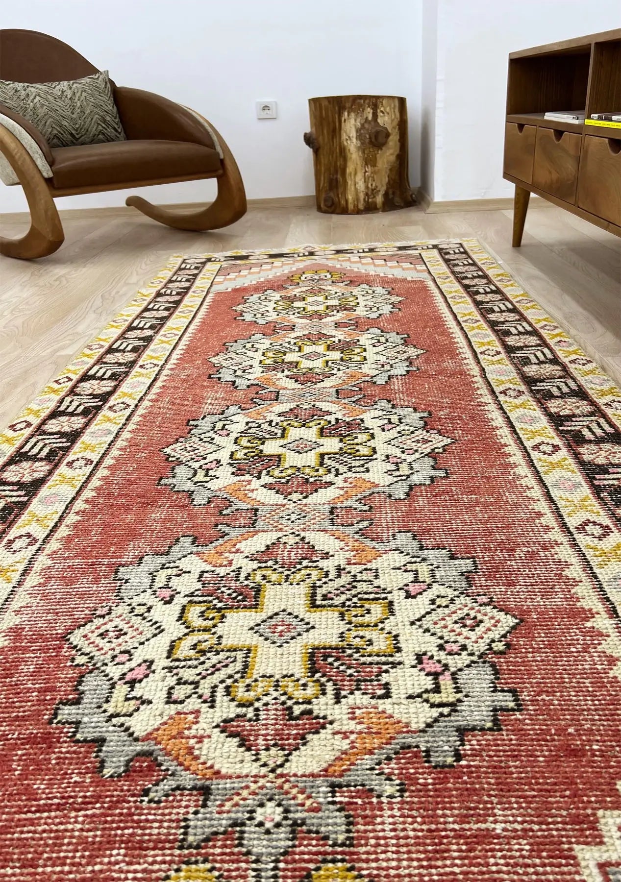 Mckenna - Vintage Anatolian Rug Runner - kudenrugs