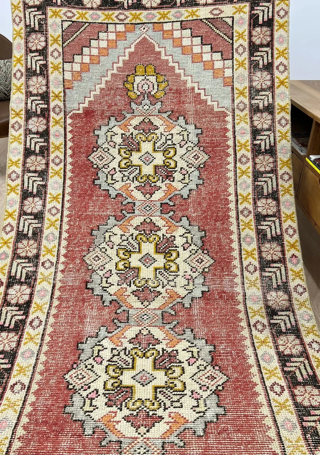 Mckenna - Vintage Anatolian Rug Runner - kudenrugs