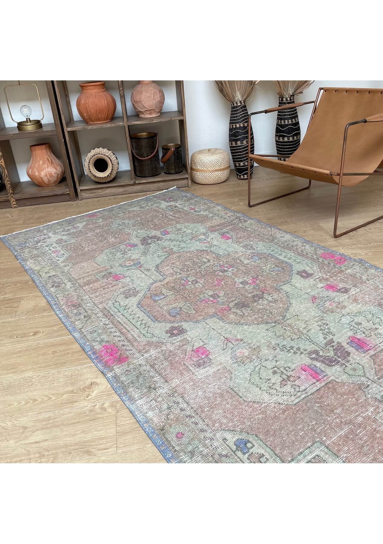 Miya - Vintage Anatolian Rug Runner - kudenrugs