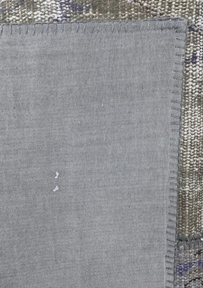 Okal - Vintage Gray Patchwork Rug - kudenrugs