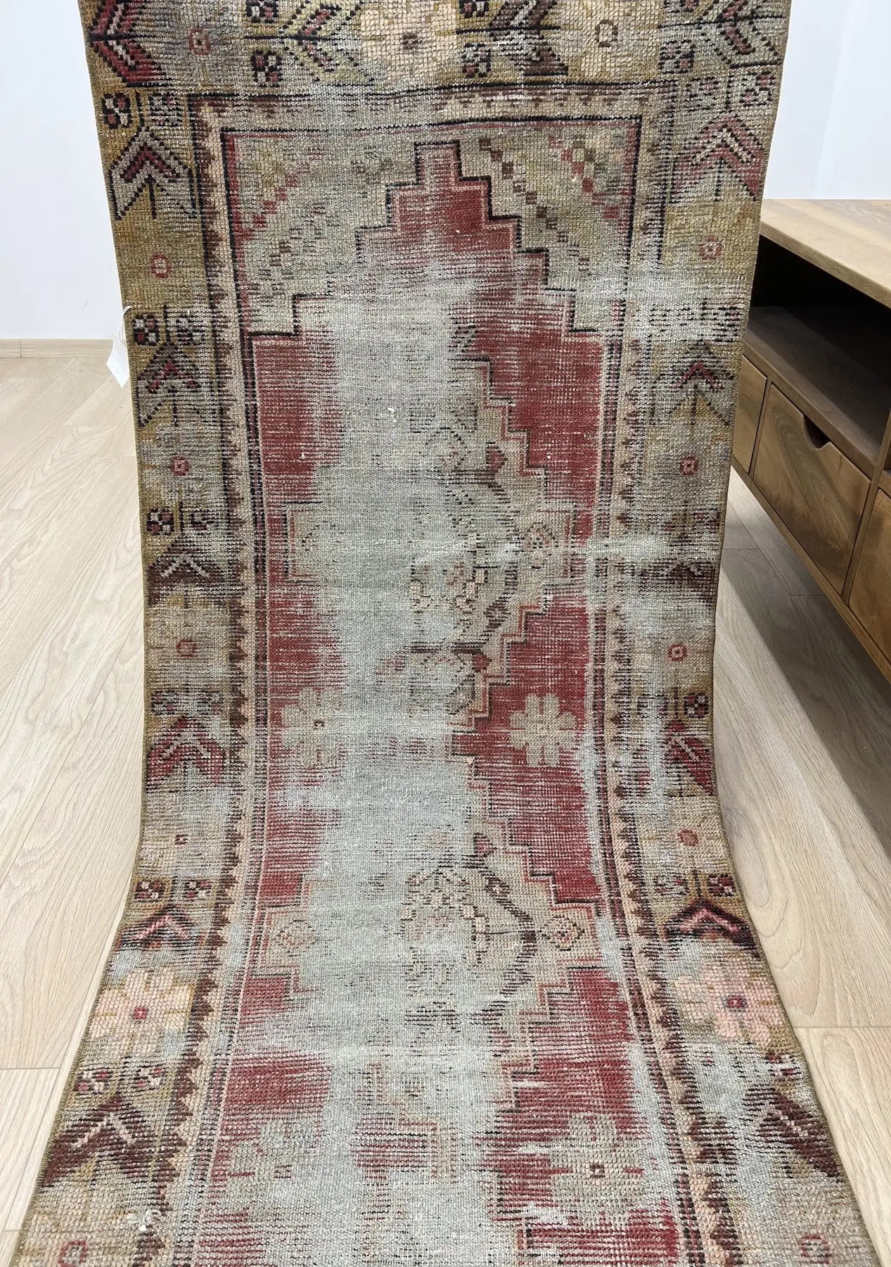 Owena - Vintage Anatolian Rug Runner - kudenrugs