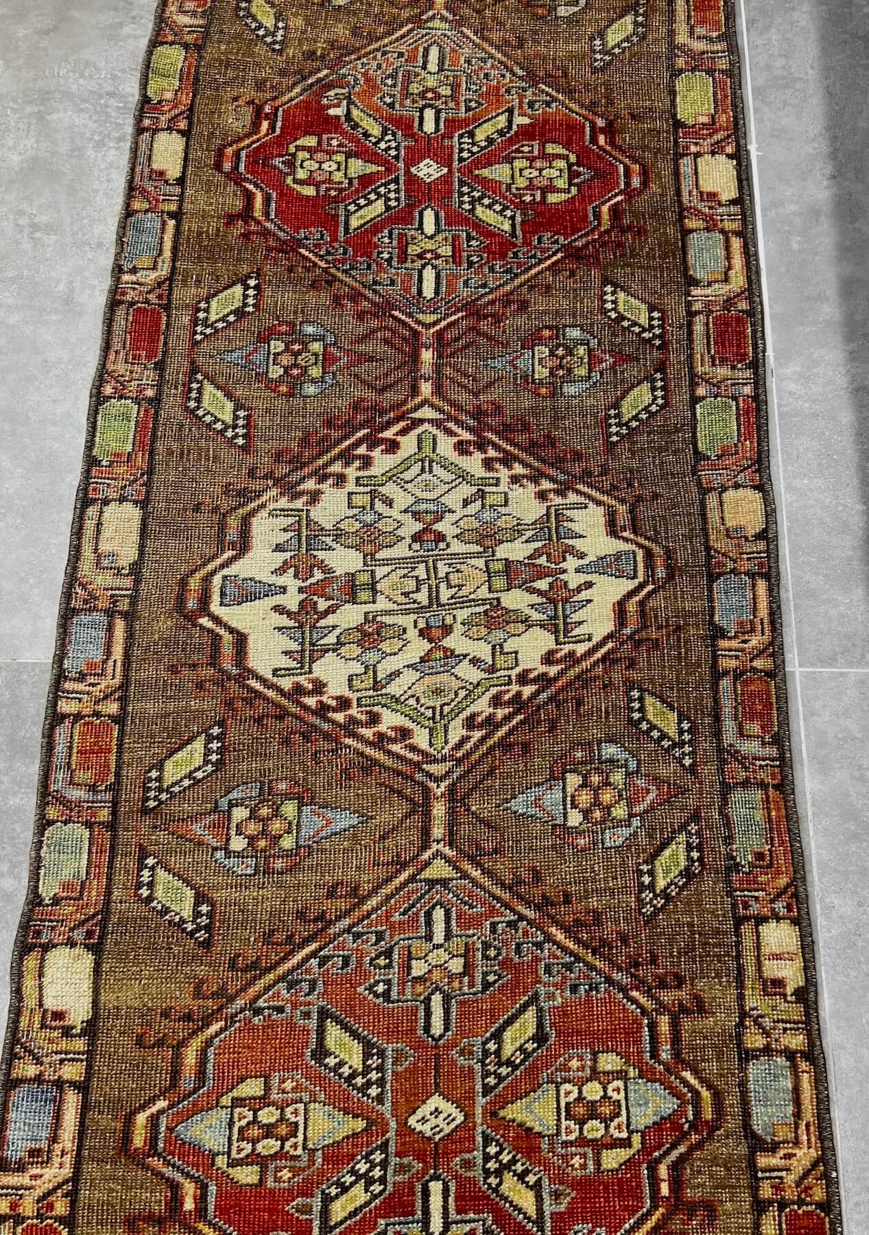 Reese - Vintage Persian Rug Runner - kudenrugs