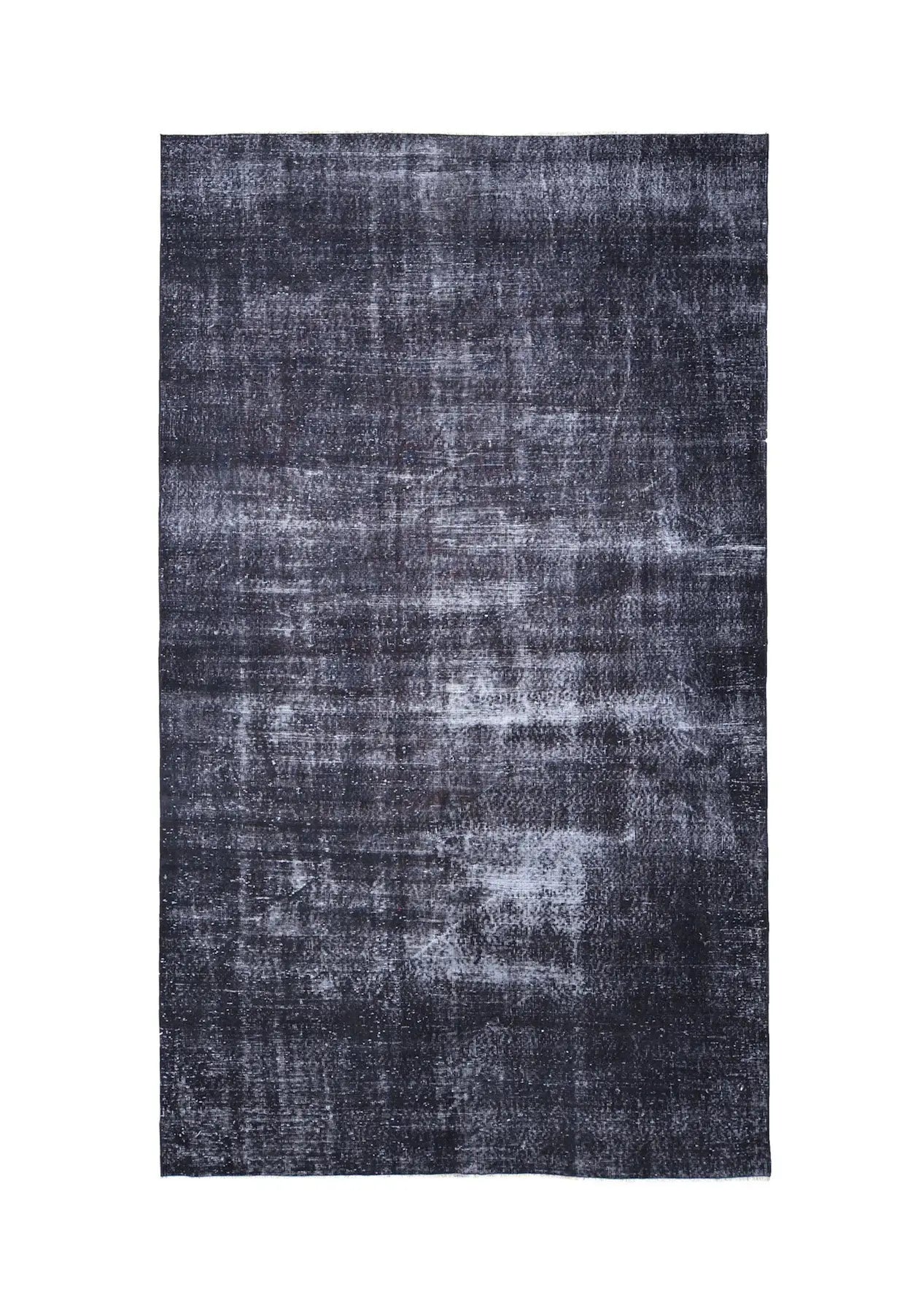 Serenity - Vintage Black Overdyed Rug - kudenrugs