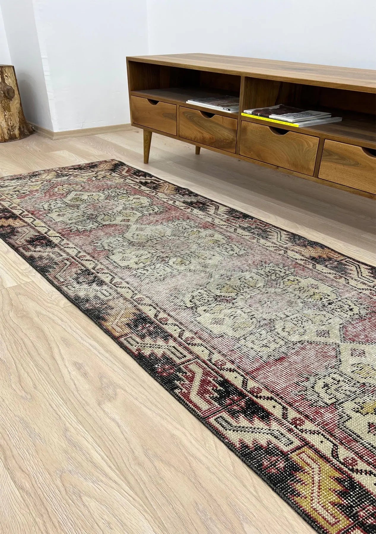 Shelby - Vintage Anatolian Rug Runner - kudenrugs