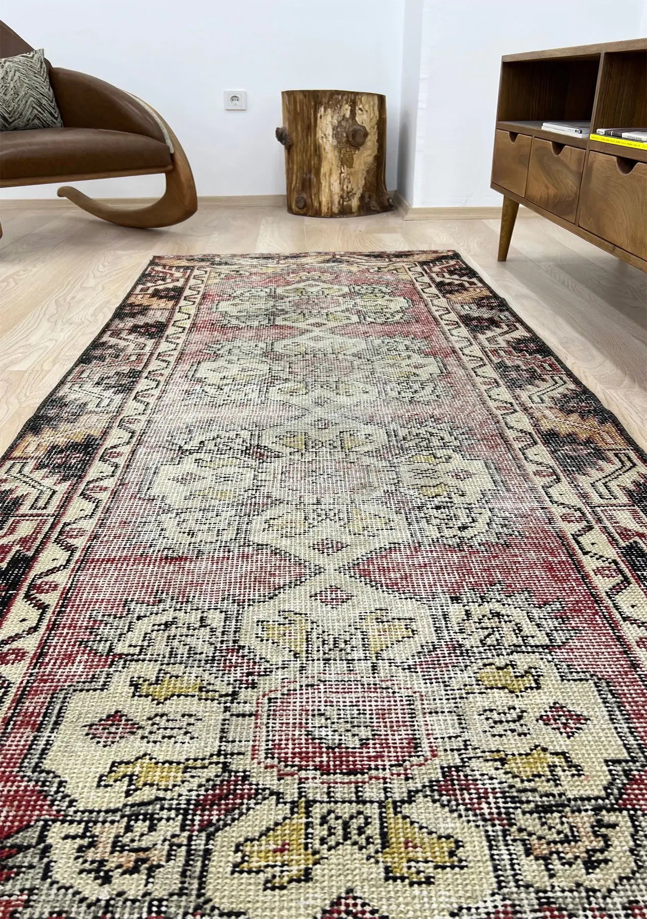 Shelby - Vintage Anatolian Rug Runner - kudenrugs