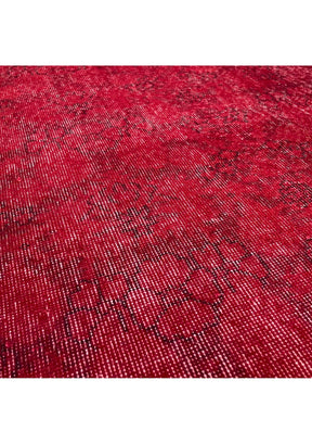 Sloane - Vintage Red Overdyed Rug - kudenrugs