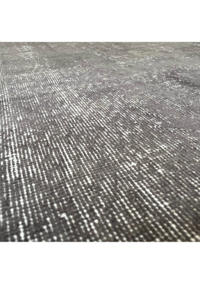 Stephanie - Vintage Gray Overdyed Rug - kudenrugs