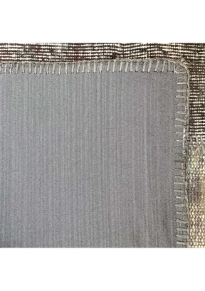 Torree - Vintage Gray Patchwork Rug - kudenrugs