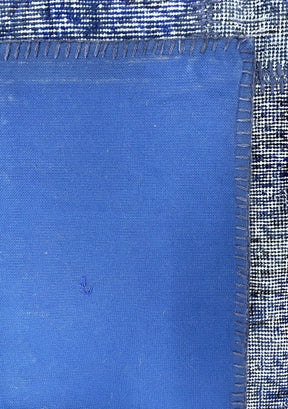 Zadhiya - Vintage Blue Patchwork Rug - kudenrugs