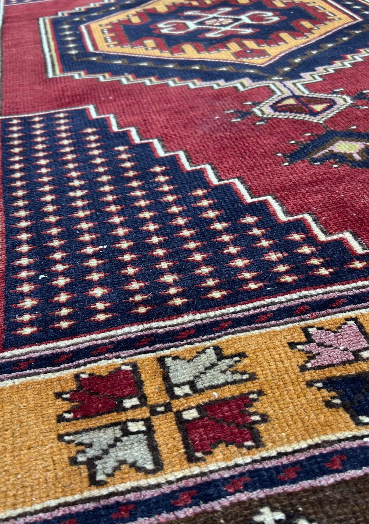 Zoe - Vintage Anatolian Rug Runner - kudenrugs