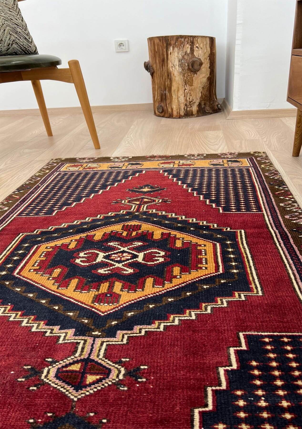 Zoe - Vintage Anatolian Rug Runner - kudenrugs
